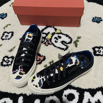 Converse匡威1970S彩豹纹毛绒