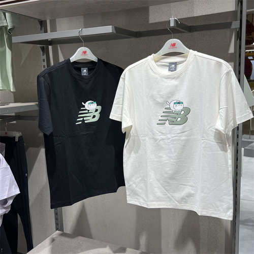New balance 新百伦 NB 休闲百搭T恤 男女同款AMT52342 AMT52340