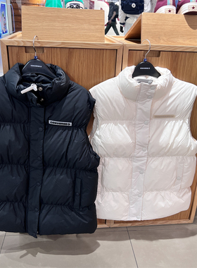 正品Converse匡威女子保暖立领休闲马甲棉服背心10025203-A01-A02