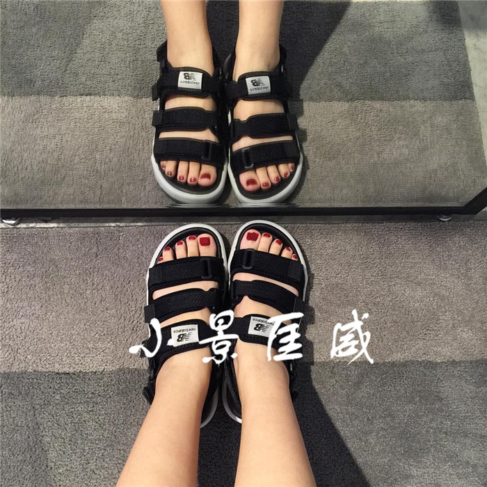 小景 NEW BALANCE 凉鞋  SD3205BK2/NV2/GR1//KK2/BG - 实物图