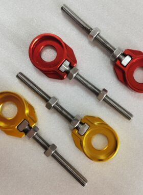 摩托车后轮调节器 金城70-9小猴子monkey50铝合金改装后轮调节器