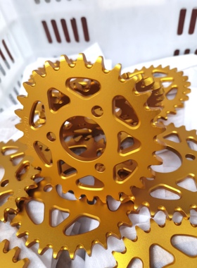 小猴子摩托车牙盘后链轮Z50CNC改装monkey铝合金齿轮