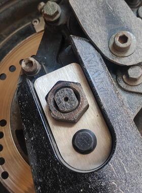 自制垫片适用于小牛n1s马尔斯MARRS原装cnc平叉10mm加厚款防转片