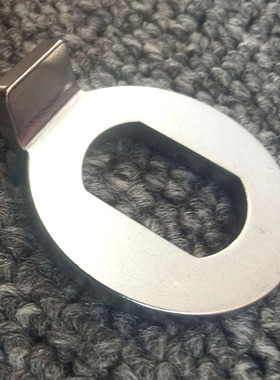 自制304不锈钢电机防转勾片适用于电动车电摩电机调居中防转片