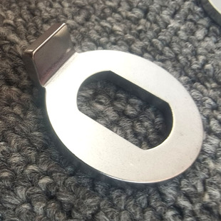 自制304不锈钢电机防转勾片适用于电动车电摩电机调居中防转片