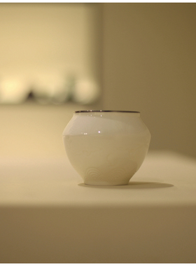 《宋代定窑白》八仙过海建水 人文茶空间 茶盂 茶渣斗 白色