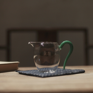 工匠家品《草堂公道杯》高硼硅玻璃 蛋盅公杯 分茶器耐高温