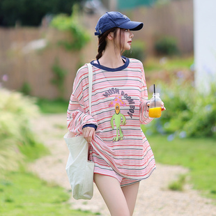 分体三件套遮肉保守学生款 罩衫 泳衣女胖女孩mm高级感长袖 绝美大码