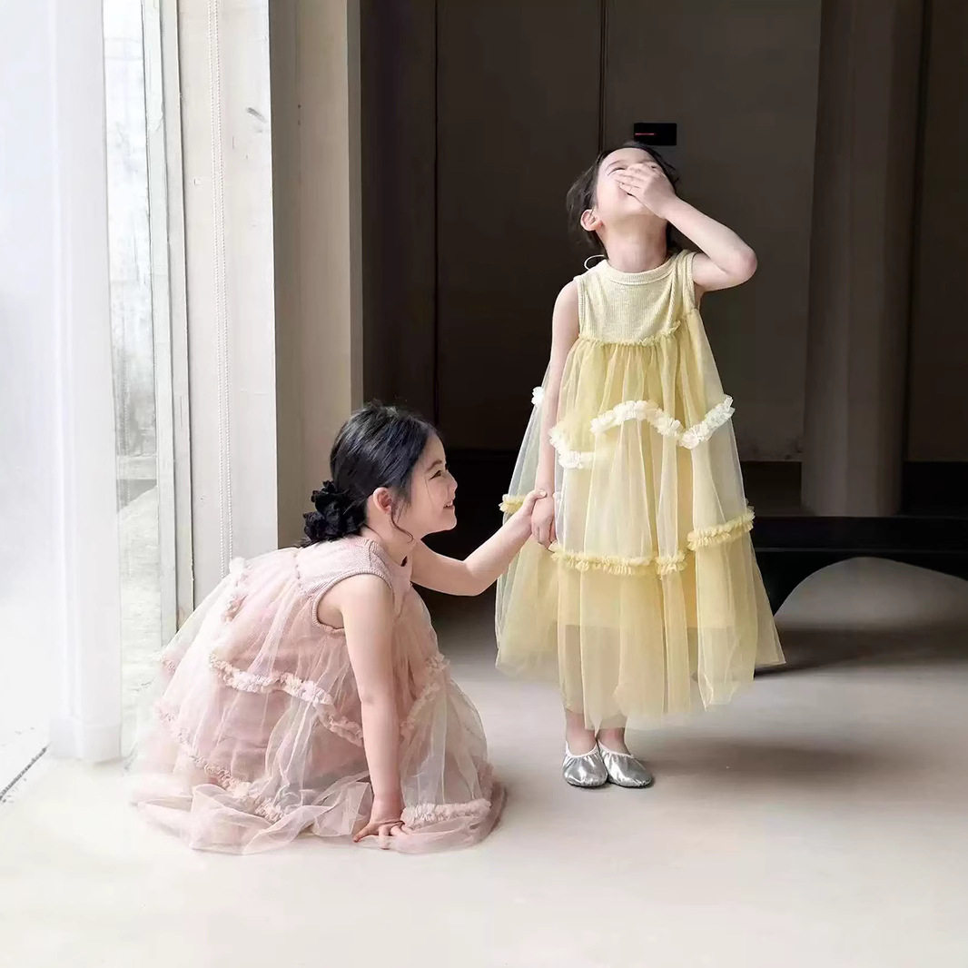 女童连衣裙夏季2025新款洋气连衣裙