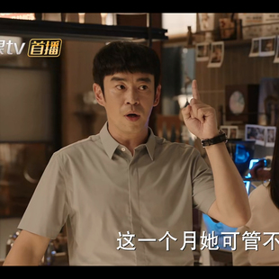 成家夏之光艾伦叶朗田雷同款衬衫男士短袖免烫衬衣职业装工作服男