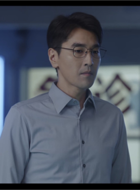 秋雪漫过的冬天姜家齐赵又廷同款衬衫长袖正装修身商务衬衣百搭