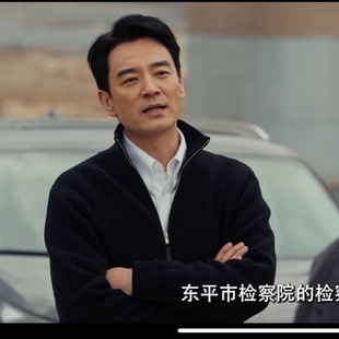 以法之名李人骏李光洁同款毛衣开衫针织衫男士立领长袖拉链外套男