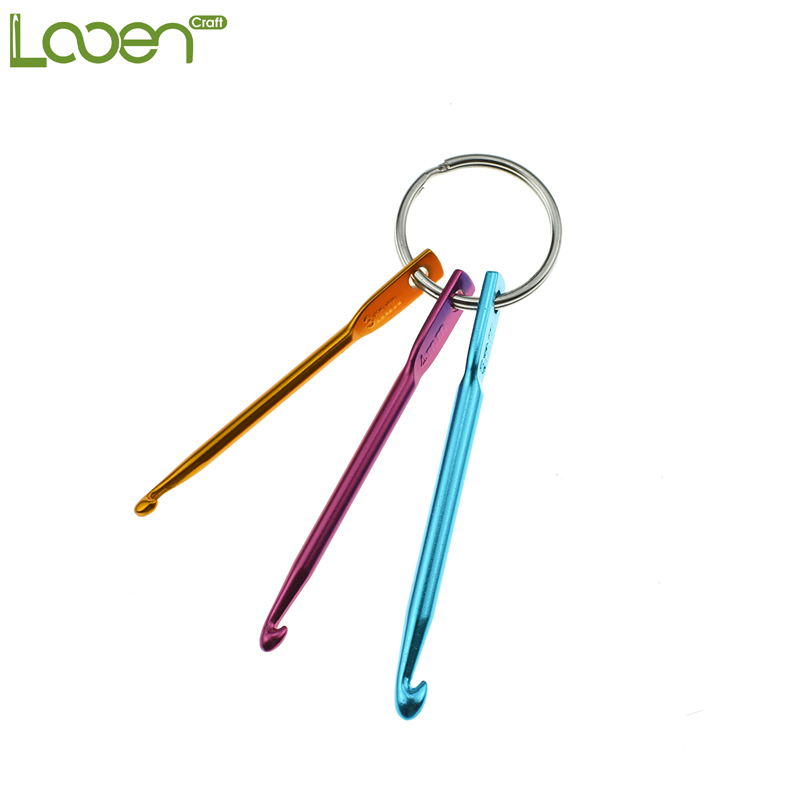 朗恩手动彩色氧化铝钩针