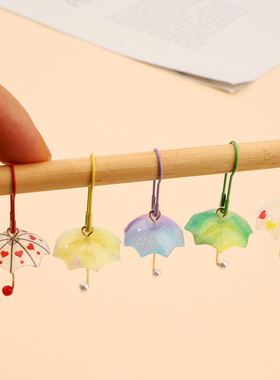 棒针别针记号圈记数扣标记针目手工辅助编织工具创意便携针规尺