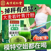 南京同仁堂乐家老铺大麦若叶青汁粉大麦苗粉青团粉麦青汁30条 盒