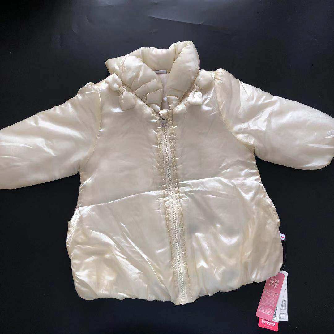 瑕疵特价清仓乐友歌瑞家女童梭织棉服80码（偏大）