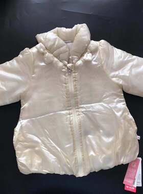 瑕疵特价清仓乐友歌瑞家女童梭织棉服80码（偏大）