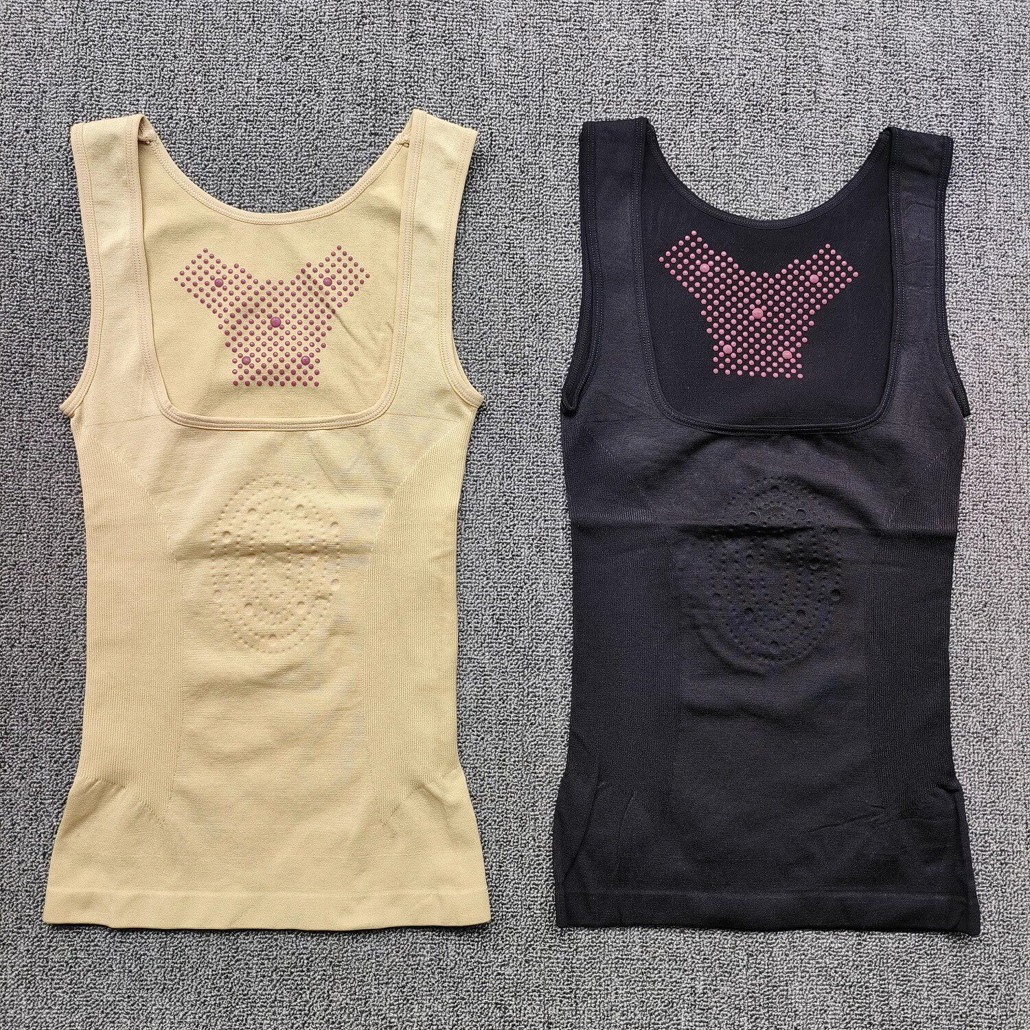 春秋款磁疗燃脂强效托胸收腹塑身背心收副乳收腹正品重压力瘦身衣