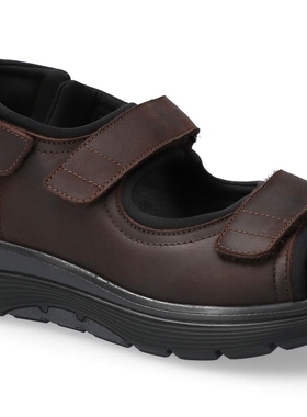 马飞仕图MEPHISTO男鞋魔术贴沙滩鞋sano系列舒适休闲凉鞋wilfried