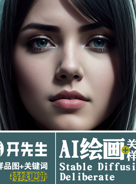 AI绘画StableDiffusion样图关键词描述语Deliberate模型精选词语