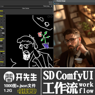 AI绘画StableDiffusionComfyUI工作流合集workflow提高效率出图快