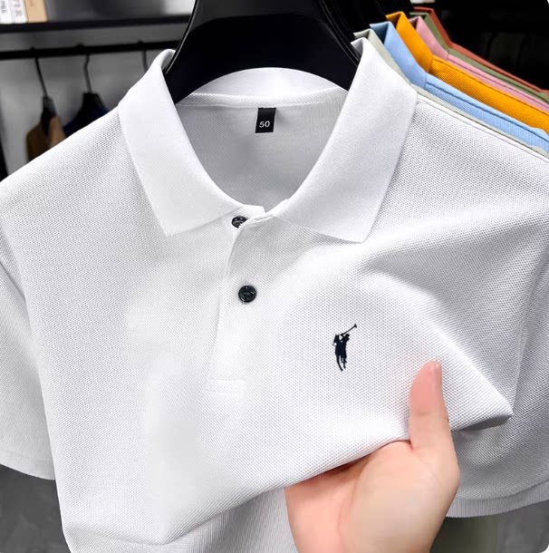 保罗夏季棉POLO衫短袖休闲男Polo衫