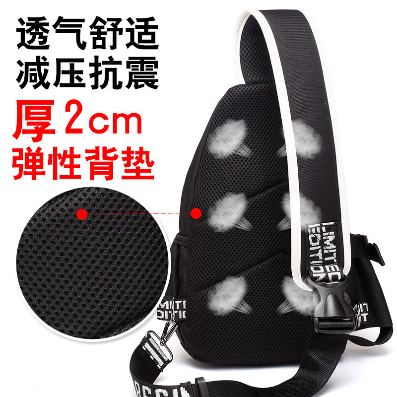 厂家直销USB充电男女休闲单肩包韩版男包胸前斜挎包潮背包胸包,箱包皮具/热销女包/男包,托特包,淘宝优惠券,粉丝福利购,淘宝优惠卷