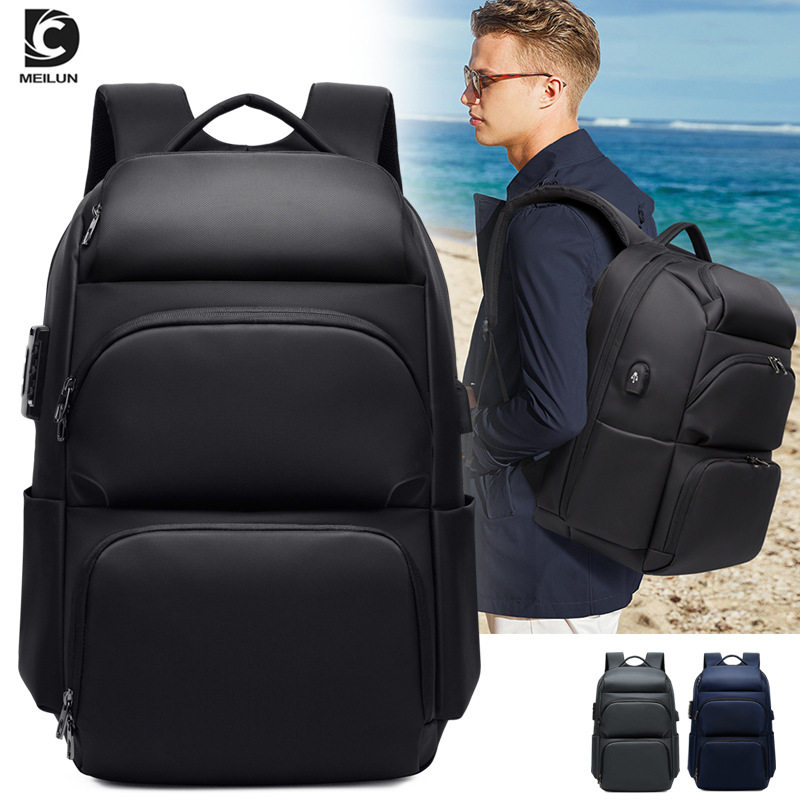 DC跨境多功能商务双肩包男USB大容量电脑包礼品学生防盗背包通勤,箱包皮具/热销女包/男包,托特包,淘宝优惠券,粉丝福利购,淘宝优惠卷