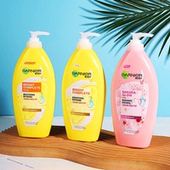 卡尼尔身体乳337柠檬美白garnier补水保湿 保税 泰国版 377滋润护肤