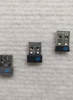 戴尔dell蓝色双环USB接收器