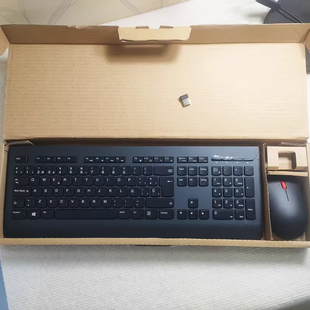 适用于联想西班牙语无线键鼠套装 KBRFBD71巧克力键盘笔记本台式