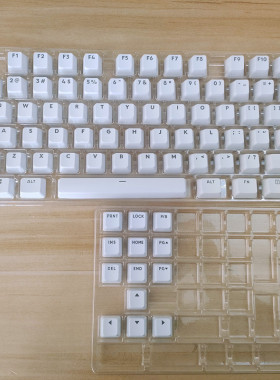 Logitech罗技G715/G713/GPRO X TKL键帽机械键盘单个键帽白色透光