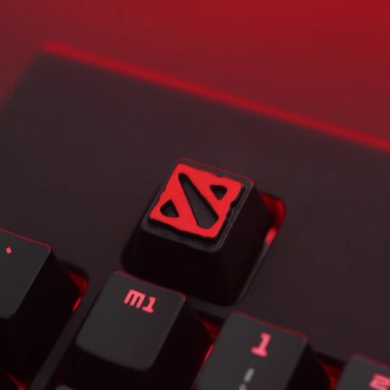 键石DOTA2刀塔游戏外设周边logo 机械键盘锌铝合金属个性键帽按键