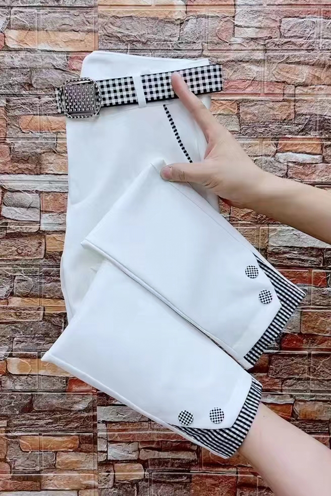 四面彈力時裝褲彈力時尚