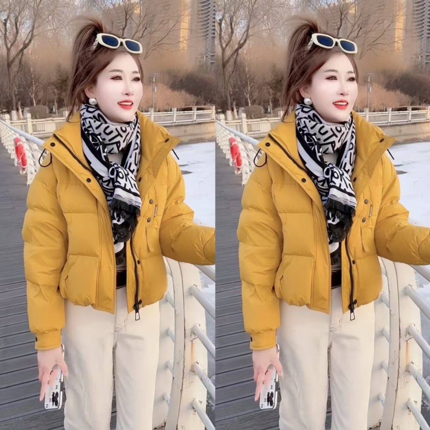 连帽短款羽绒服女品质小个子百搭洋气保暖外套冬季新款2025年上衣,女装/女士精品,羽绒服,淘宝优惠券,粉丝福利购,淘宝优惠卷