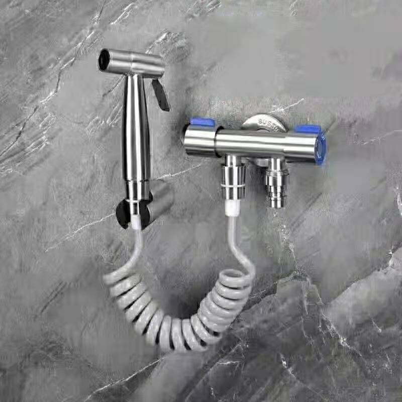 不锈钢双开冲洗阀冲洗器喷枪