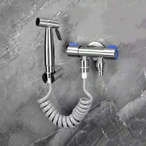 不锈钢双开冲洗阀冲洗器喷枪