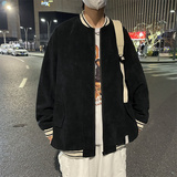 2025秋装男装灯芯绒棒球服潮流外套JK81P70，女装短外套，电商C323