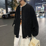 2025春装灯芯绒棒球服外套男宽松夹克JK81P70控88，男装夹克，电商C323