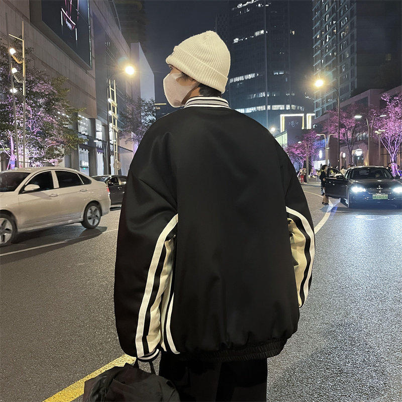 2025冬装棒球服棉衣男潮流棉衣加厚保暖外套M2007P120控158,男装棉衣,电商C323