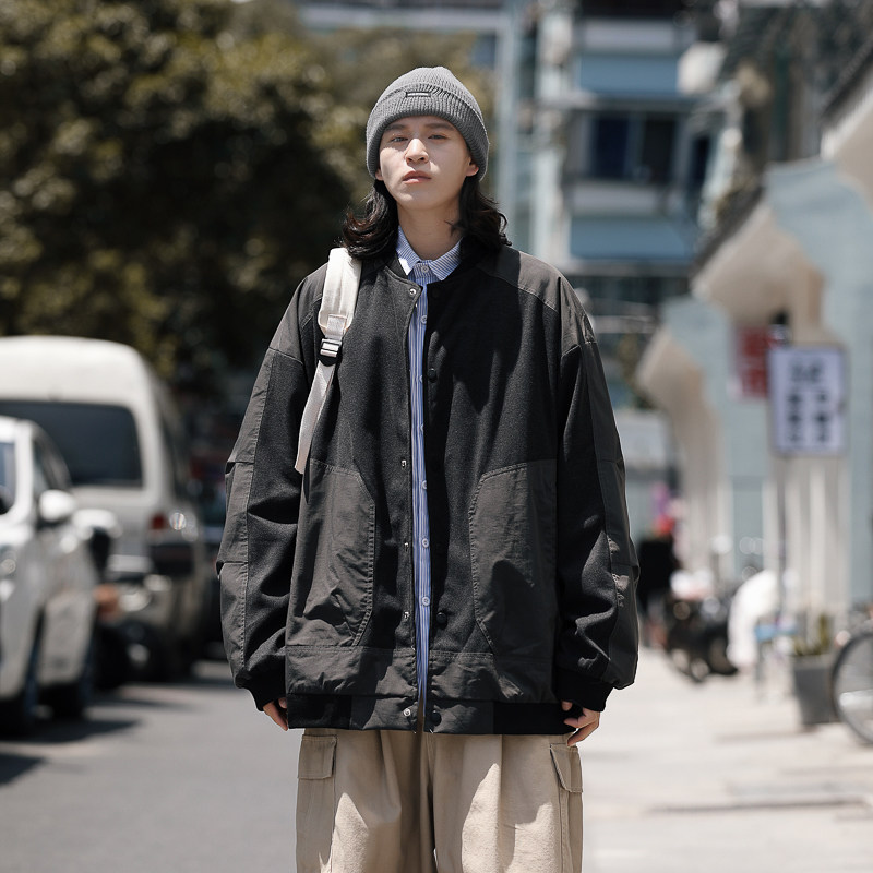 2025秋装棒球服外套男休闲夹克上衣 JK83P95图片
