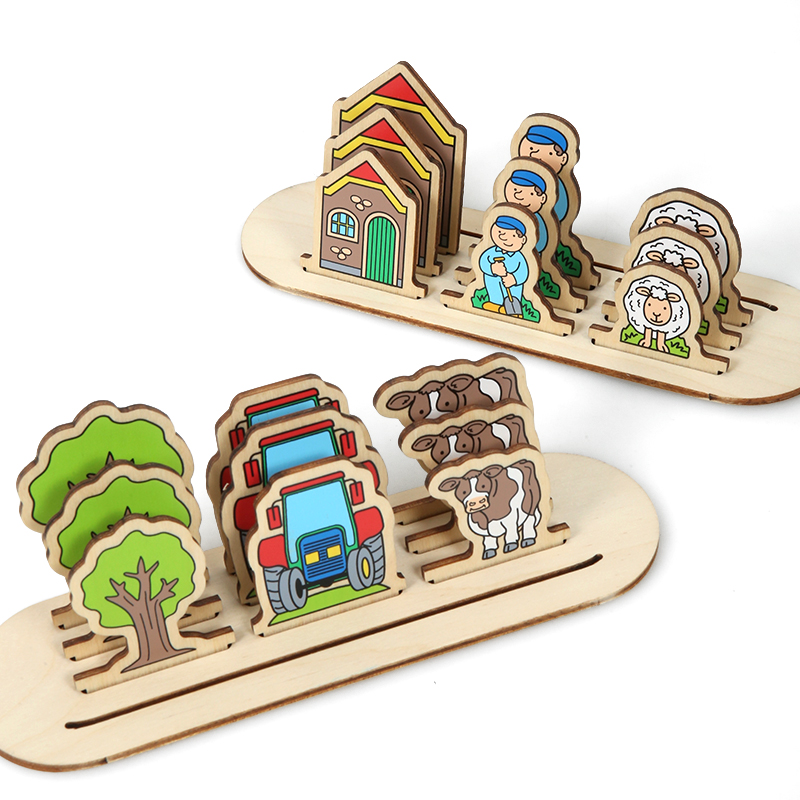 儿童数启蒙分辨大小排序益智桌游