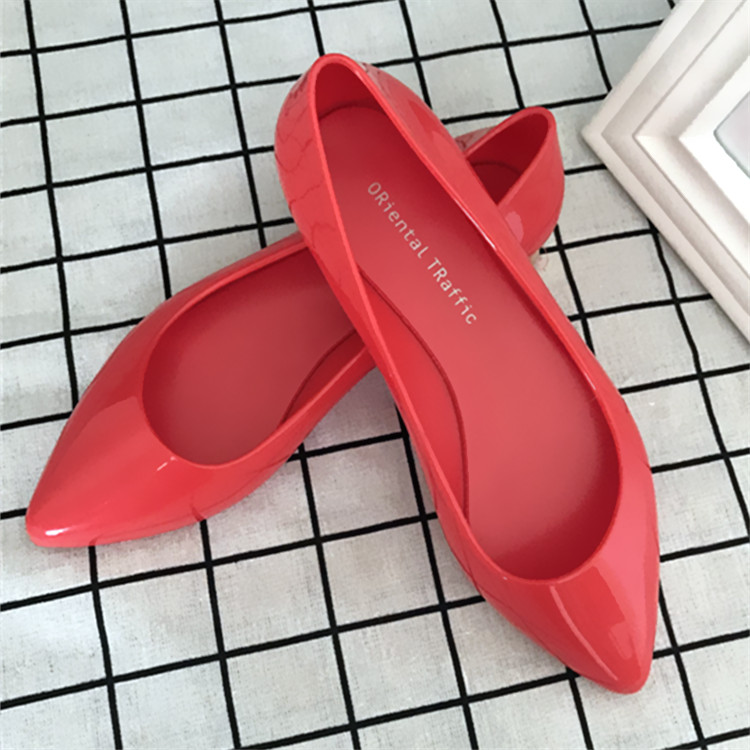 时尚女士号4341尖头水鞋42雨鞋