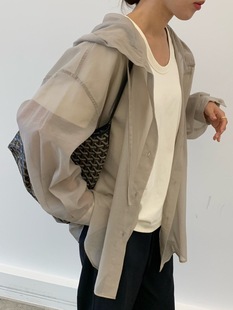 cobalt blue 韩国东大门代购2025秋冬新品 连帽宽松长袖卫衣