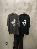 韩国东大门代购 T恤 VETIVER人物圆领短袖 2025新款 THE