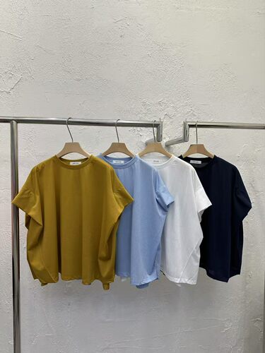 韩国东大门2026夏季新品DAYLOG时尚百搭圆领蝙蝠短袖T恤