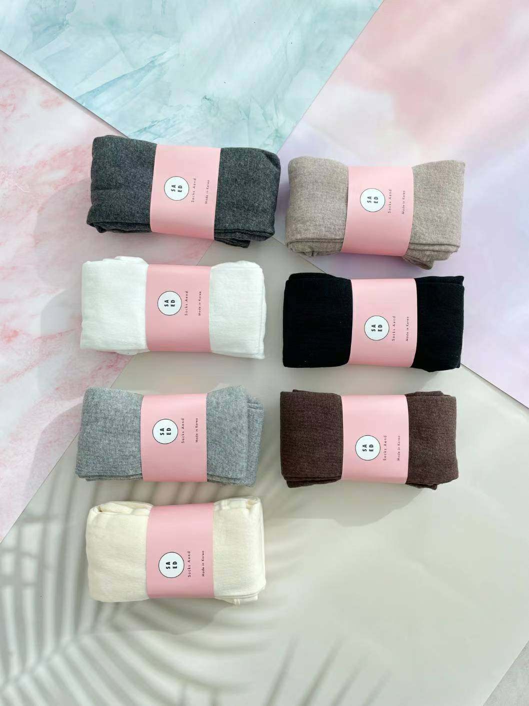 韩国东大门2025秋冬款平纹净色大弹力不掉当显瘦保暖打底袜连体裤