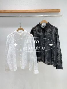 韩国东大门2026春季新品INTRO时尚百搭翻领长袖吊带二件蕾丝衬衫