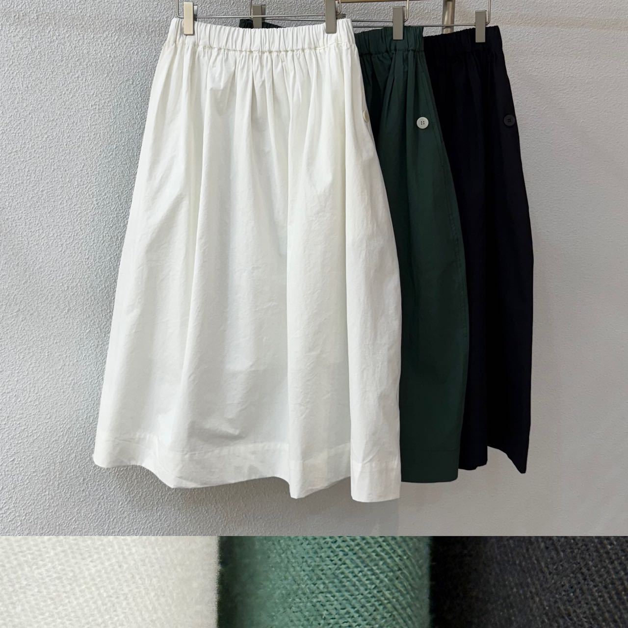collected 韩国东大门代购2025新款 纯色半身半身裙