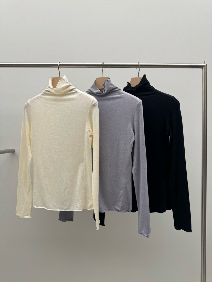 LEGACY BONE韩国东大门代购2025冬新款圆领百搭亲肤打底衫tee